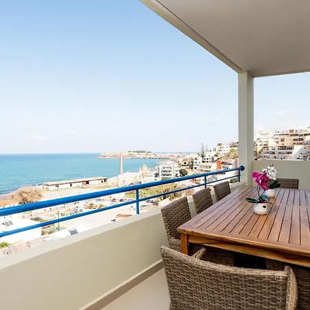 Secret View Apartment, With Private Jacuzzi * Réthymnon
